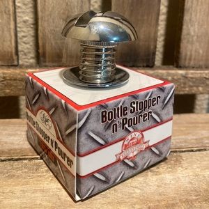 Screw Bottle Stopper, Silver Screw Wine Stopper, Bottle Stopper, Wine Stopper
